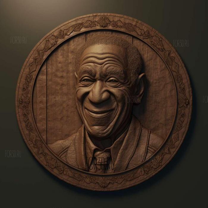 bill cosby 4 stl model for CNC